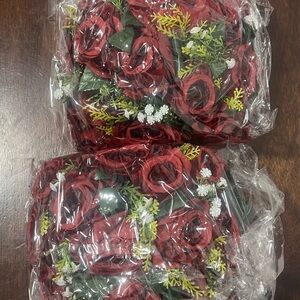 Red Rose Artificial Floral Arrangement